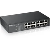 Zyxel Gs1100-16  16 Port Gigabit Unmanaged Switch V3 Gs1100-16-Eu0103F 4718937614066