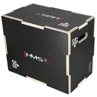 Plyometric box black 500X400X300Mm Hms Dsc03  17-62-105 5907695591958 Sifhmsasi0098