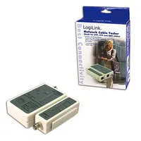 Logilink Cable tester for Rj45 and Bnc with remote unit  Wz0011 4260113564233