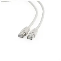 Cablexpert  Ftp Cat6 Patch cord Perfect connection Foil shielded - for a reliable Gold plated contacts White 2 m Ppb6-2M 8716309121095