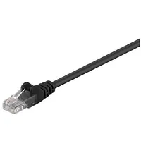 Goobay  Cat 5E patch cable, U/Utp 68647 Black 4040849686474