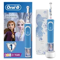 Oral-B Electric Toothbrush D100 Frozen Ii  Rechargeable For kids Number of teeth brushing modes 2 White/Blue 4210201419662