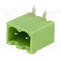 Pluggable terminal block Contacts ph 5Mm ways 2 angled 90  Tbg-5.0-Kw-2P Xy2500R-B5.0-2P