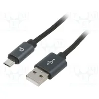 Cable Usb 2.0 A plug,USB B micro plug gold-plated 1.8M  Ccb-Musb2B-Ambm-6