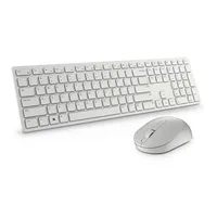 Dell  Keyboard and Mouse Km5221W Pro Set Wireless included Ru m White 2.4 Ghz g 580-Akfb 5397184514542
