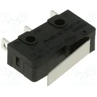 Microswitch Snap Action 3A/250Vac with lever Spdt On-On  Ess0531310
