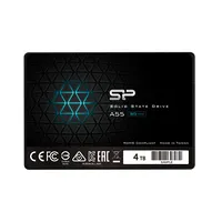 Silicon Power 4Tb A55 Sata Iii 6Gb/S Internal Solid State Drive  Ace 4000 Gb Ssd form factor 2.5 interface Read speed 500 Mb/S Write 450 Sp004Tbss3A55S25 4713436150800