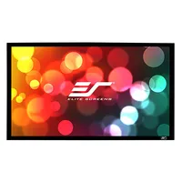 Elite Screens Sableframe Series Er100Wh1 Diagonal 100  169 Viewable screen width W 221 cm Black 6944904411279