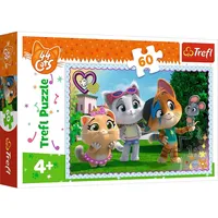 Puzzle 60 pieces Fun with friends 44 Cats  Wztrft0Dc073789 5900511173789 17378