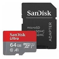 Memory Micro Sdxc 64Gb Uhs-I/W/A Sdsquab-064G-Gn6Ma Sandisk  619659200541