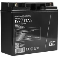 Green Cell Agm Vrla 12V 17Ah maintenance-free battery for mower, scooter, boat, wheelchair  Agm51 5907813966507