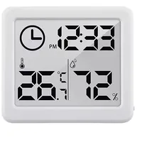 Thermometer with clock function white Gb384W  Qugeesptegb384W 5902211130789