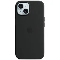 Etui Apple Mt0J3Zm A iPhone 15  14 13 6.1 Magsafe czarny black Silicone Case Mt0J3Zm/A 0194253939306
