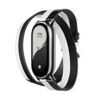 Xiaomi  Smart Band 8 Double Black/White Pu coated leather Total length 140-180Mm Bhr7311Gl 6941812727928