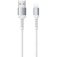 Cable Usb-Lightning Remax Kayla Ii,, Rc-C008, 1M, White Rc-C008 A-L white  6954851240419 047536