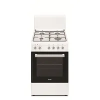 Simfer  Cooker 5405Serbb Hob type Gas Oven Electric White Width 50 cm Electronic ignition Depth 60 43 L 8699272096242