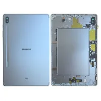Back cover for Samsung T860 Tab S6 2019 Cloud Blue original Used Grade B  1-4400000069858 4400000069858