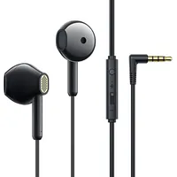 Wired Earphones Joyroom Jr-Ew05, Half in Ear Black  053618