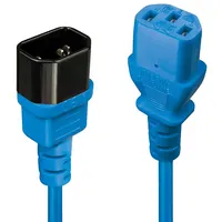 Cable Power Iec Extension 1M/Blue 30471 Lindy  4002888304719