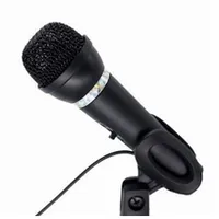 Gembird , Condenser Microphone with Desk-Stand Mic-D-04 3.5 mm jack Black  4-Mic-D-04 8716309117197