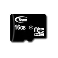 Team Group Memory  flash cards 16Gb Micro Sdhc Class 4 with Adapter 765441001848