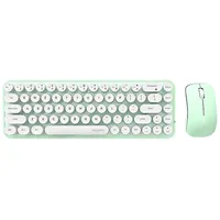 Wireless keyboard  mouse set Mofii Bean 2.4G White-Green 4016604577219