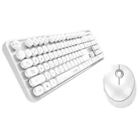 Wireless keyboard  mouse set Mofii Sweet 2.4G White 034308982598