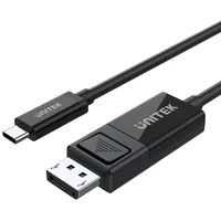 Unitek V1146A cable gender changer Usb-C Displayport Black  4894160046000 Kbautkada0040