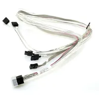 Supermicro Cbl-Sast-0556 Serial Attached Scsi Sas cable Black, White  672042141760 Plysumdod0093