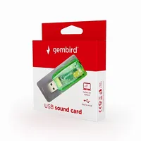 Gembird Usb sound card Virtus  Sc-Usb-01 8716309100458