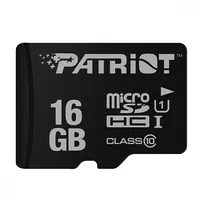 Memory card Microsdhc Patriot 16Gb Lx Series  Sfpatmdg16Lxs01 814914027967 Psf16Gmdc10