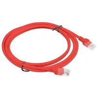 Lanberg Pcu5-10Cc-0200-R networking cable 2 m Cat5E U/Utp Utp Red  5901969406825 Kgwlaepat0057