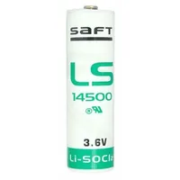 Aa Li baterija 3.6V Saft Lisocl2 Ls14500 iepakojumā 1 gab.  Bataa.l.saft1 3100000546786