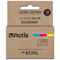 Actis Kh-653Cr printer ink, replacement Hp 653Xl 3Ym74Ae Premium 18Ml 300 pages colour  5901443120452 Expacsahp0152