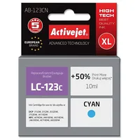 Activejet Ab-123Cn ink Replacement for Brother Lc123C/Lc121C Supreme 10 ml cyan  5901443020554 Expacjabr0039