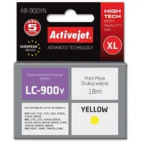 Activejet Ab-900Yn Ink Cartridge Replacement for Brother Lc900Y Supreme 17.5 ml yellow  5904356291684 Expacjabr0004