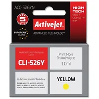 Activejet Acc-526Yn Ink cartridge Replacement for Canon Cli-526Y Supreme 10 ml yellow  5901452155292 Expacjaca0108