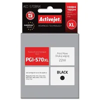 Activejet Acc-570Bnx Ink cartridge Replacement for Canon Pgi-570Xlbk Supreme 22 ml black  5901443103158 Expacjaca0142