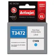 Activejet Ae-34Cnx ink Replacement for Epson 34Xl T3472 Supreme 14 ml cyan  5901443108849 Expacjaep0280