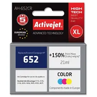 Activejet Ah-652Cr ink Replacement for Hp 652 F6V24Ae Premium 21 ml color  5901443103004 Expacjahp0237
