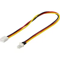 Adapter cable Deltaco 3-Pin, 0.3M / Ssi-37  734000462564