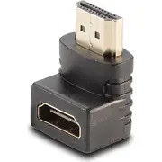 Lindy Hdmi Female to Male 90 Degree Right Angle Adapter - Down  41085 4002888410854 204430