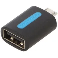 Adapter Usb 2.0 A socket,USB B micro plug nickel plated  Cdvb0