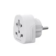 Adapteris Gembird World to Eu 15A  A-Ac-Eumintf 8716309134088