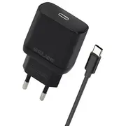 Charger wall tīkla lādētājs  30W Gan Usb-C uz vads komplektā melns Beli02176 5905359813460 85044030