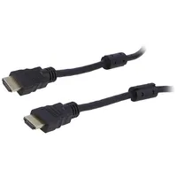 Ak-Hd-100A Cable Hdmi 1.4 plug,both sides 10M black Akyga  5901720130037 Kbaakghdm0003
