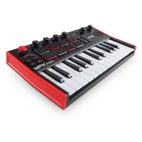 Akai Mpk Mini Play Mk3 Control keyboard Pad controller Midi Usb Black, Red  Mpkminiplaymk3 694318025550 Iklakimid0014