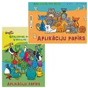 Aplikāciju papīrs A3, divpusīgs, 8 krāsas  Abc2112