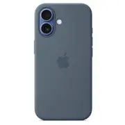Apple Mgew4Zm/A Silicone with Magsafe Aizsargapvalks Priekš iPhone 17 / Anchor Blue  195950663617