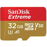 Atmiņas karte Sandisk Extreme 32Gb microSDHC  Sdsqxaf-032G-Gn6Gn 619659182113